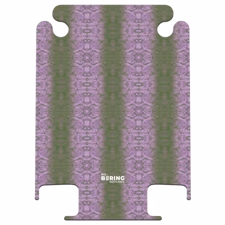 CaseSwap™ - Light purple snakeskin with symmetrical scale structure — 1