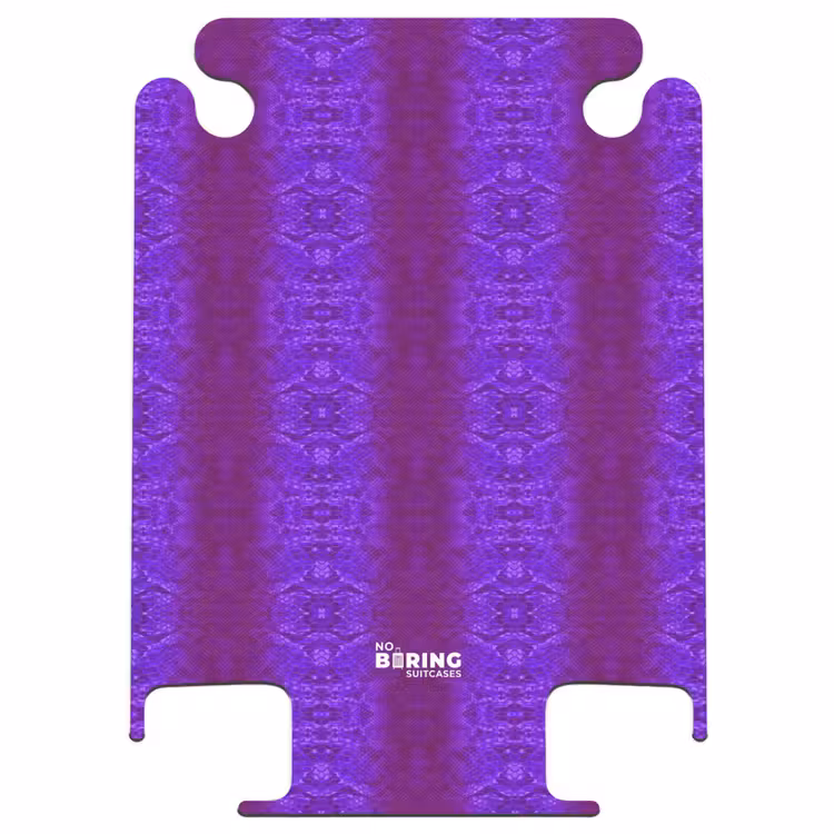 CaseSwap™ - Purple snakeskin with symmetrical scale structure — 1