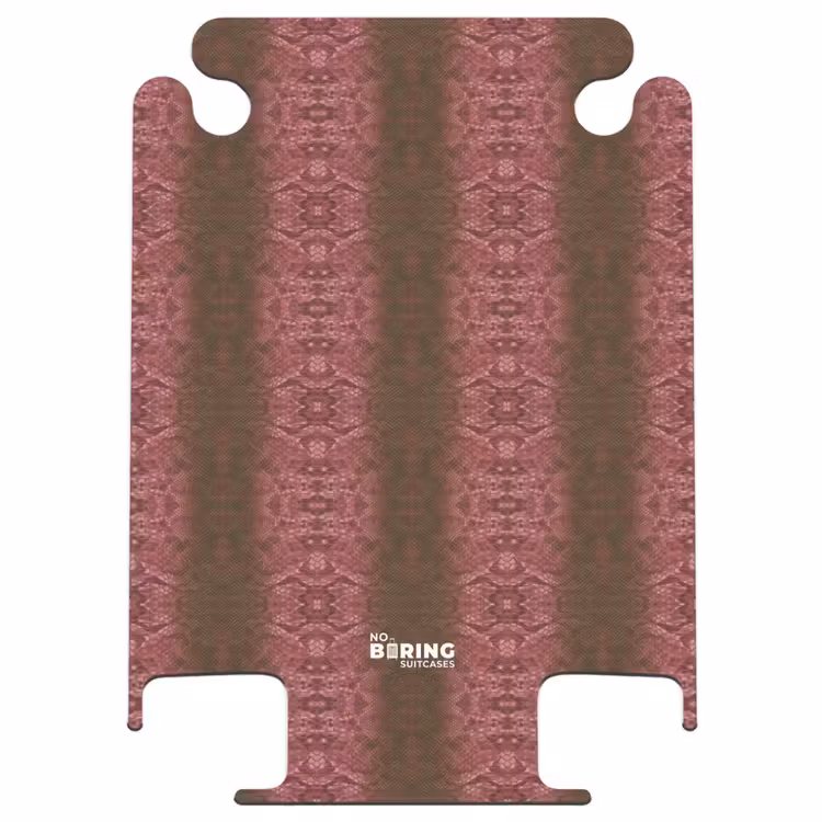 CaseSwap™ - Red-brown snakeskin with symmetrical scale structure — 1