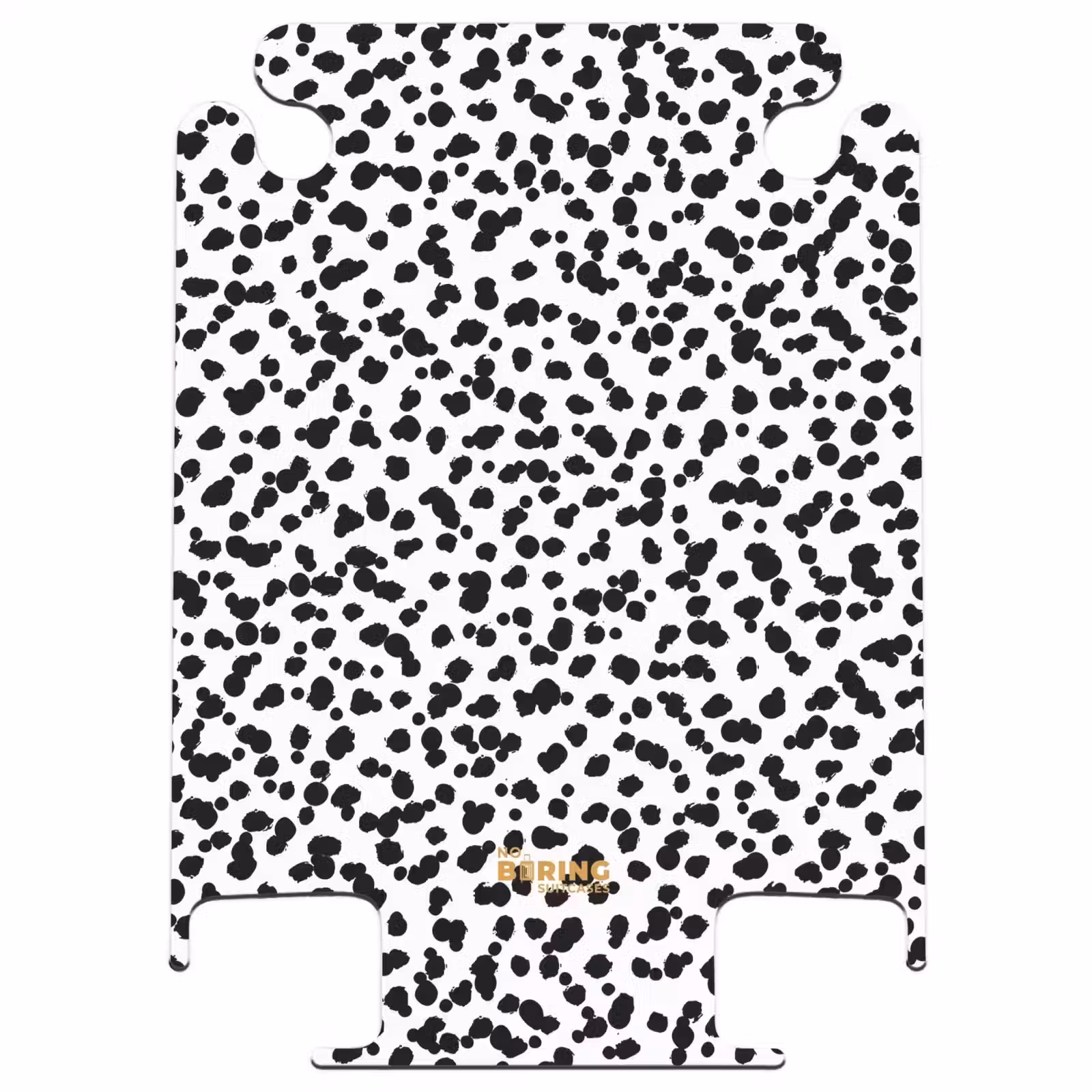 CaseSwap™ - Black brush-like dots on a white background. — 1