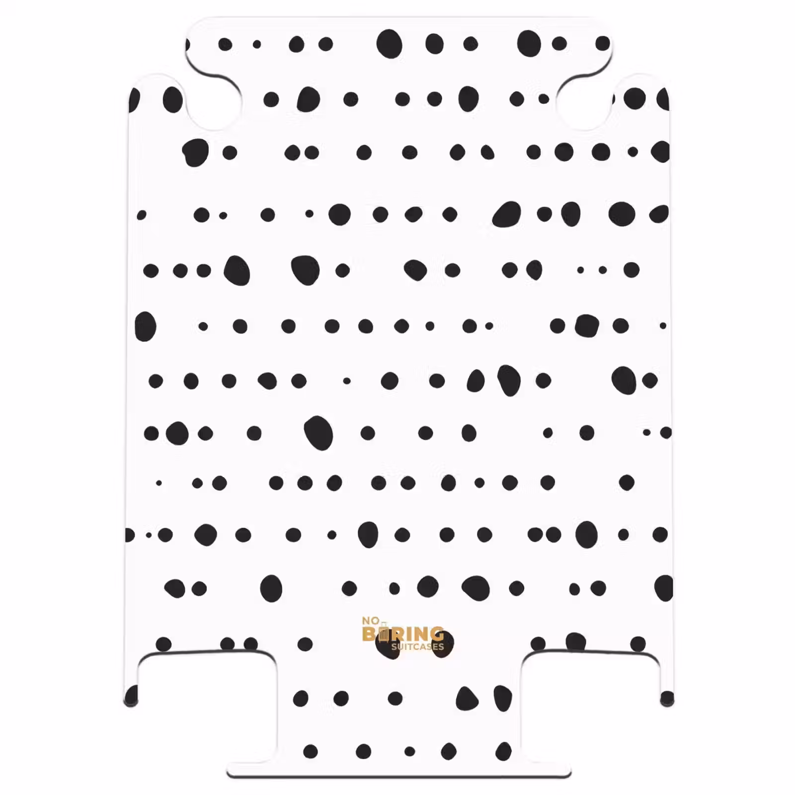 CaseSwap™ - Organic black dots on white background — 1