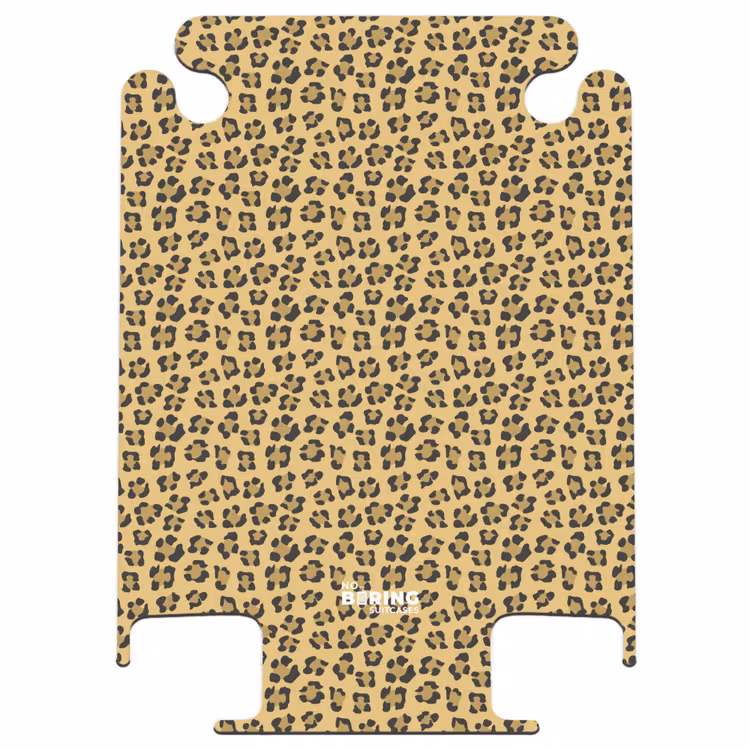 CaseSwap™ - Leopard print on golden yellow background — 1