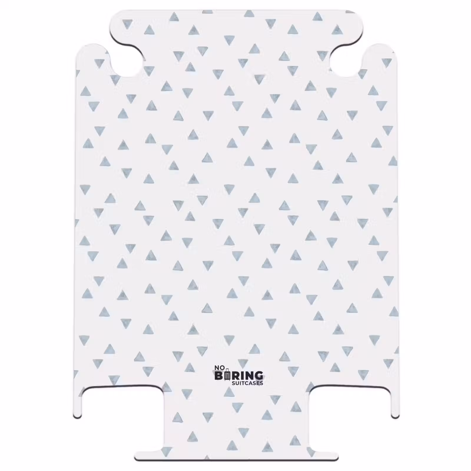 CaseSwap™ - Blue triangles on a white surface — 1
