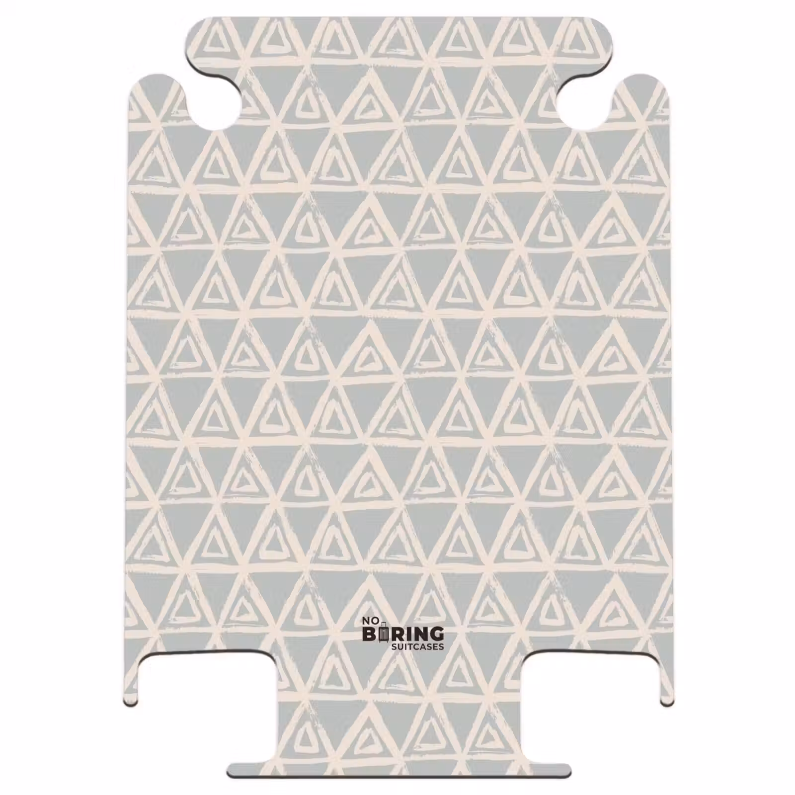 CaseSwap™ - Repeating triangle structure in pastel — 1