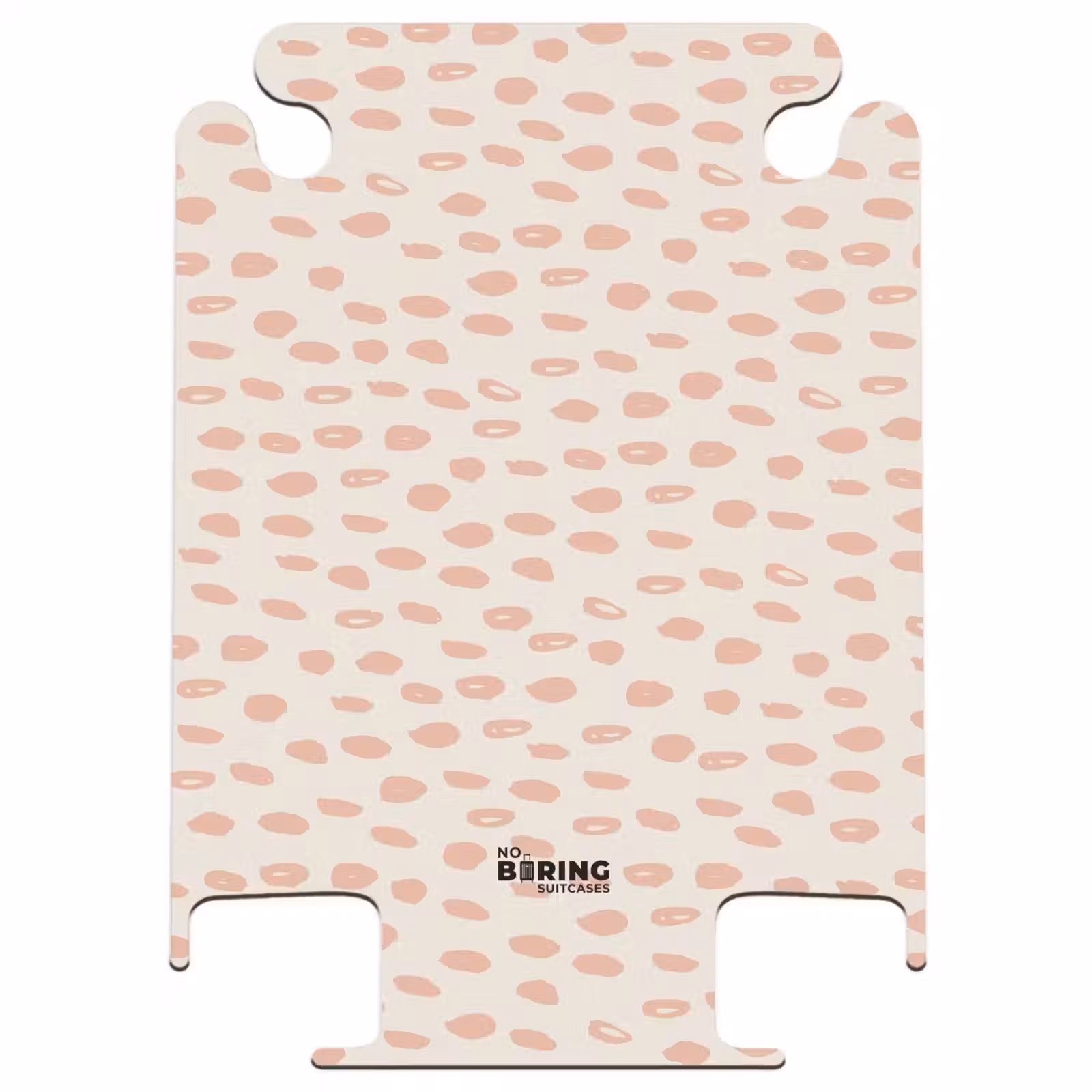 CaseSwap™ - Salmon pink spots on cream color — 1