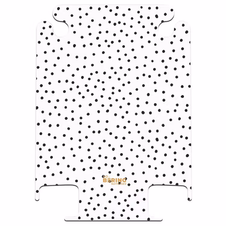 CaseSwap™ - Black dots rain over a white surface — 1
