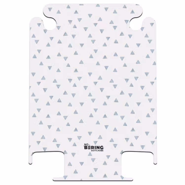 CaseSwap™ - Blue triangles on a white surface — 1