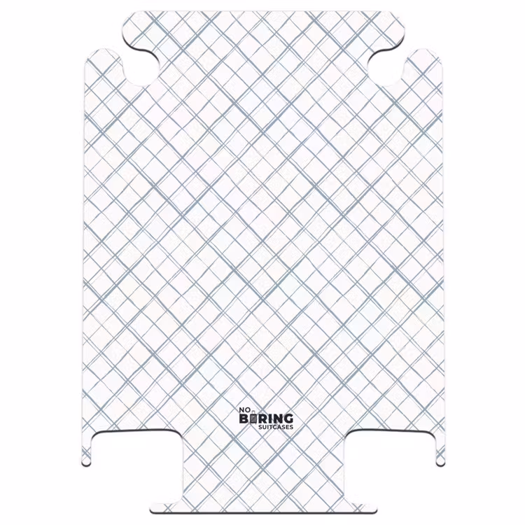 CaseSwap™ - Diagonally intersecting lines on a white surface — 1