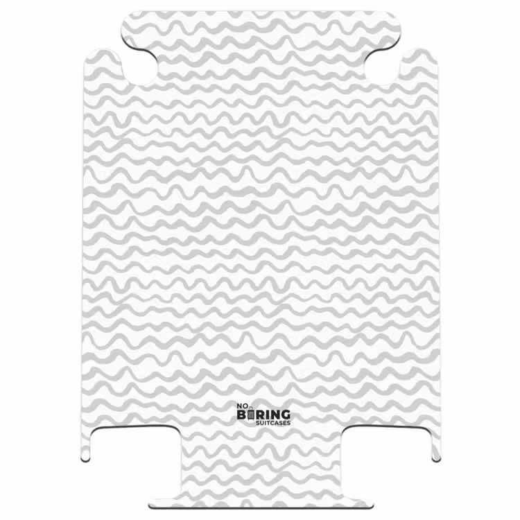 CaseSwap™ - Gray wavy lines on white — 1