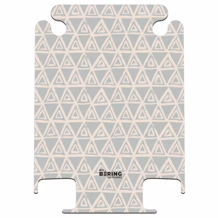 CaseSwap™ - Repeating triangle structure in pastel — 1