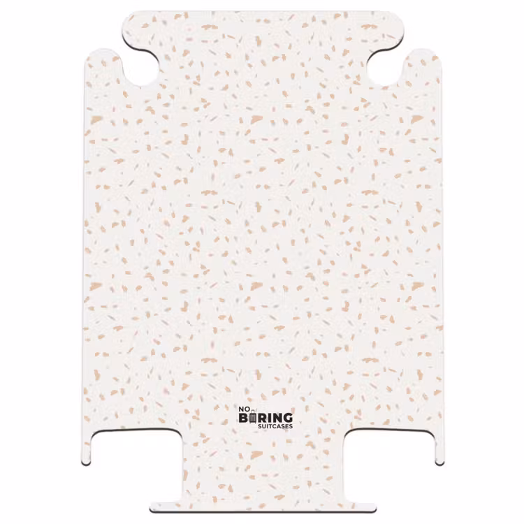 CaseSwap™ - Terracotta splashes on cream color — 1