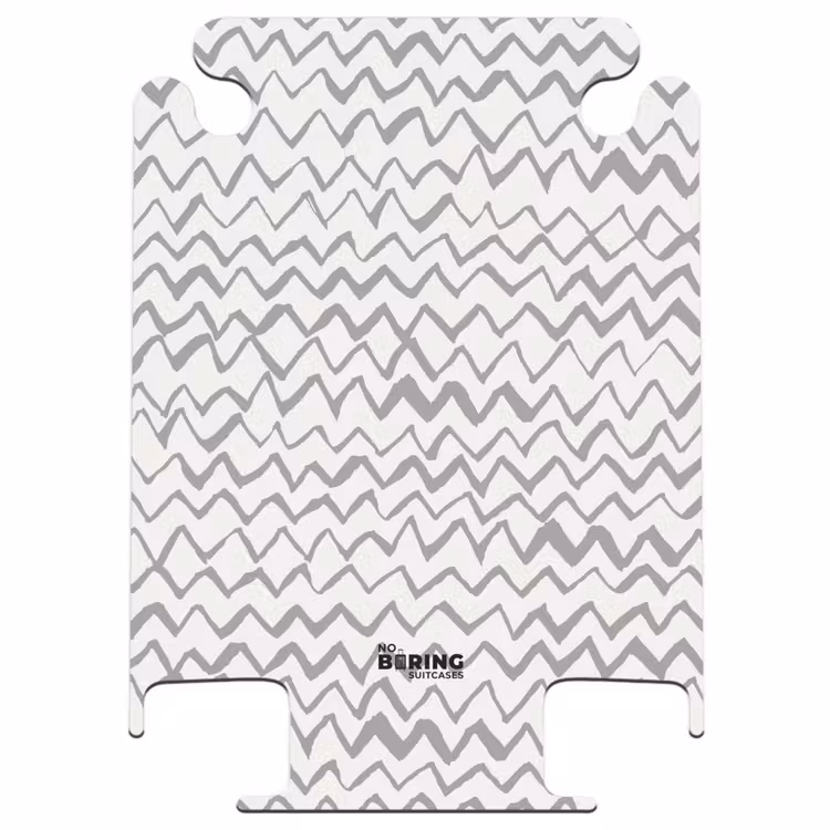 CaseSwap™ - Zigzag brush strokes in gray — 1