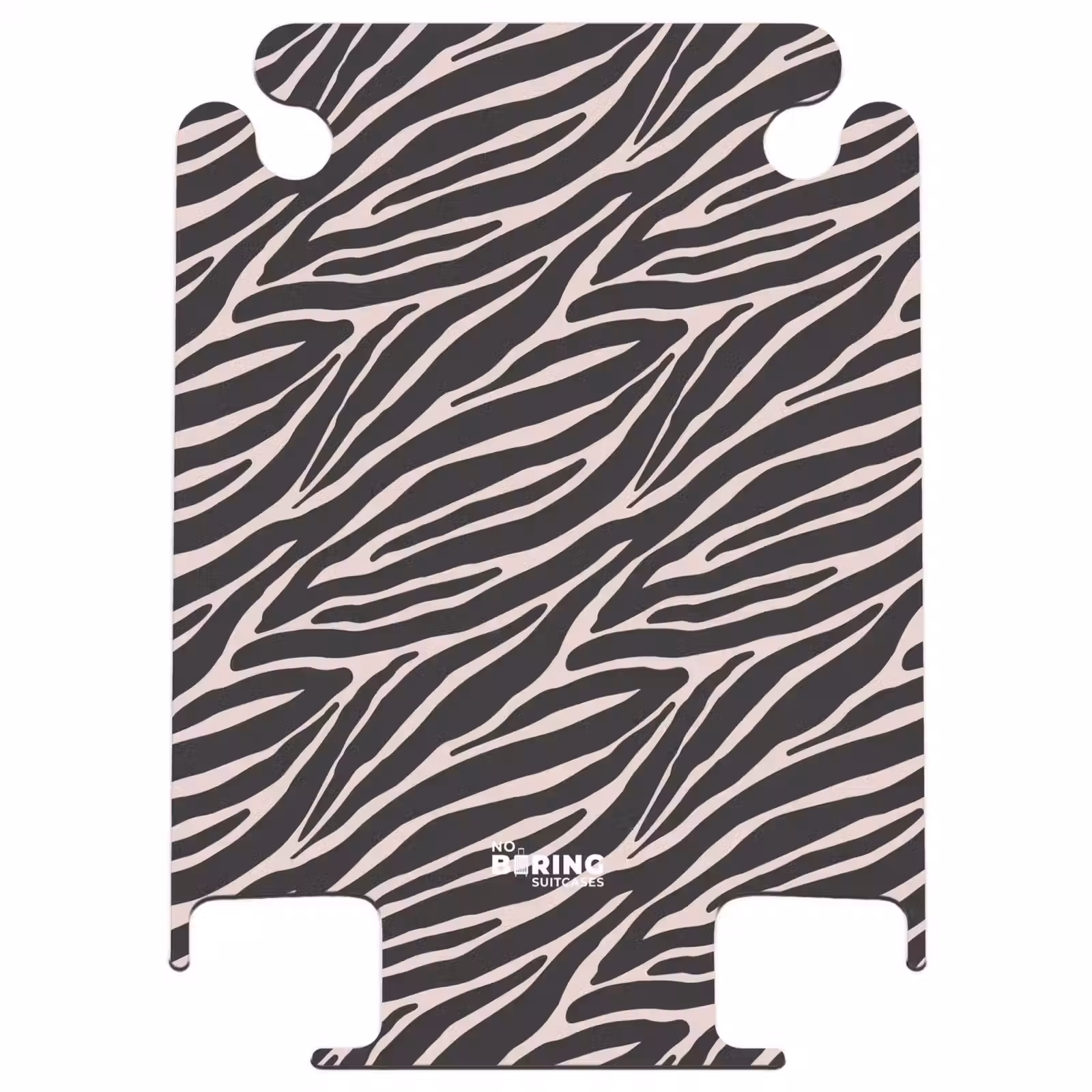 CaseSwap™ - Zebra stripe pattern on soft pink — 1