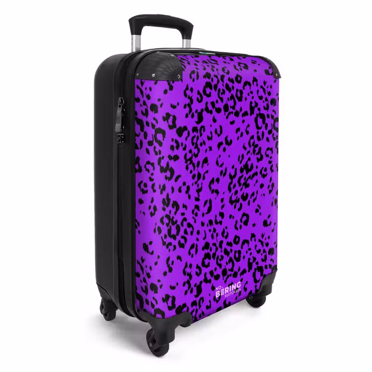 CaseSwap™ - Panther pattern in purple and black — 2