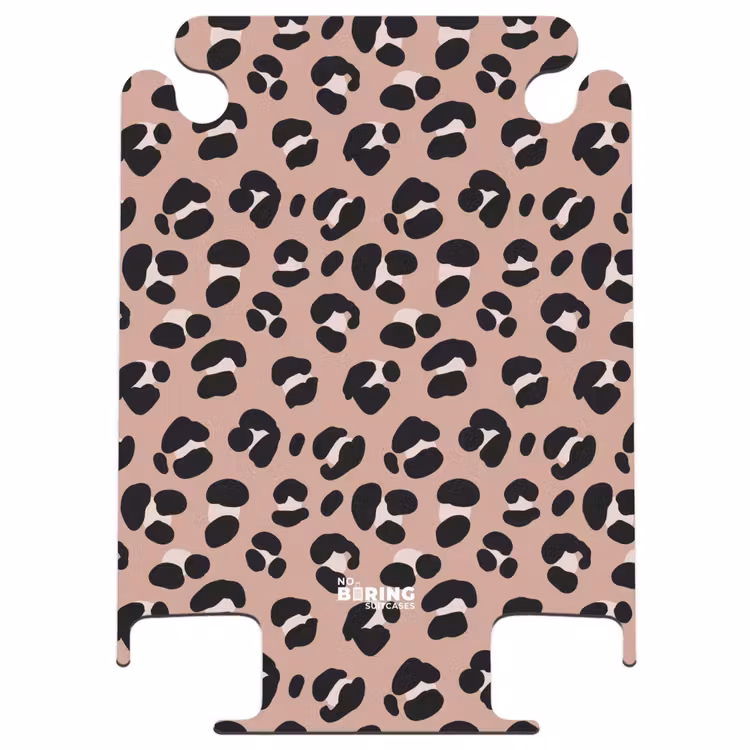 CaseSwap™ - Panther print on pink background — 1