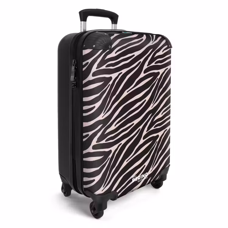 CaseSwap™ - Zebra stripe pattern on soft pink — 2