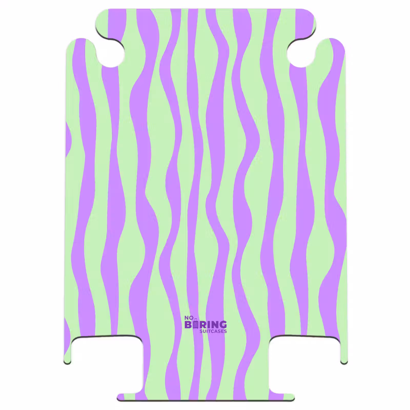 CaseSwap™ - Lilac stripes on a mint green background — 1
