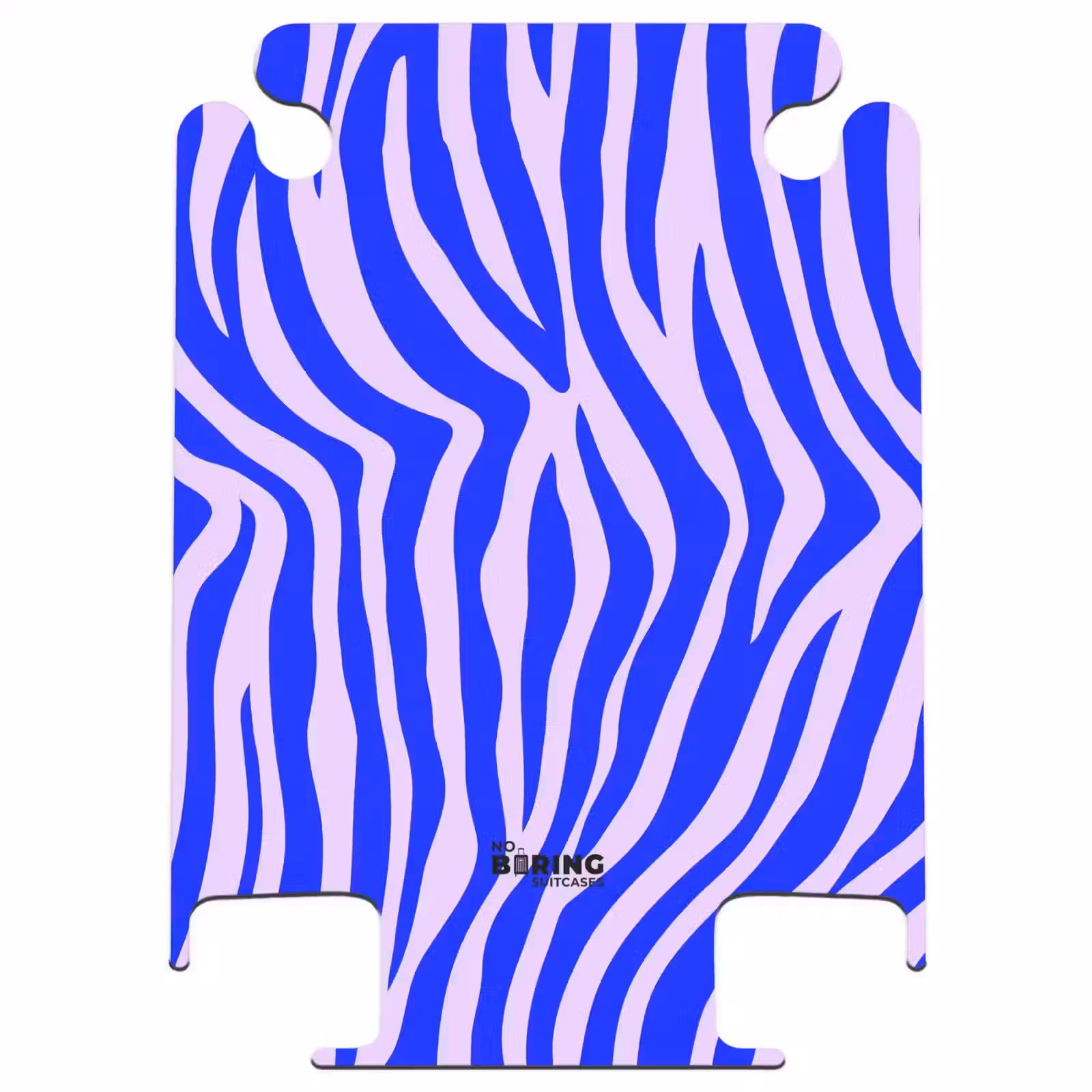 CaseSwap™ - Zebra pattern blue and lilac — 1
