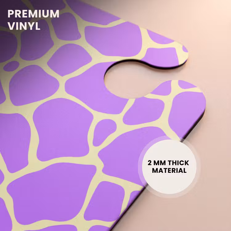 CaseSwap™ - Giraffe print in lavender — 6