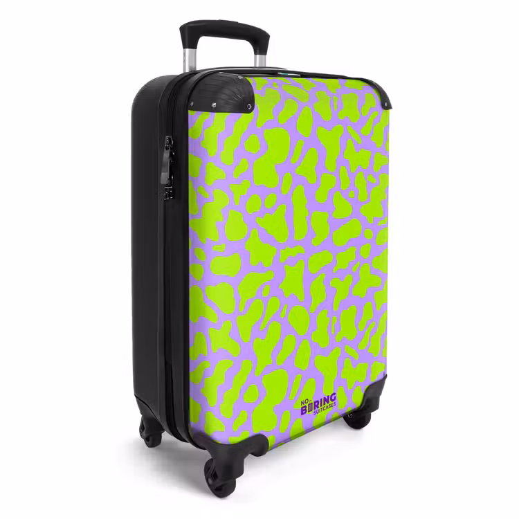 CaseSwap™ - Lime stains on lavender background — 2