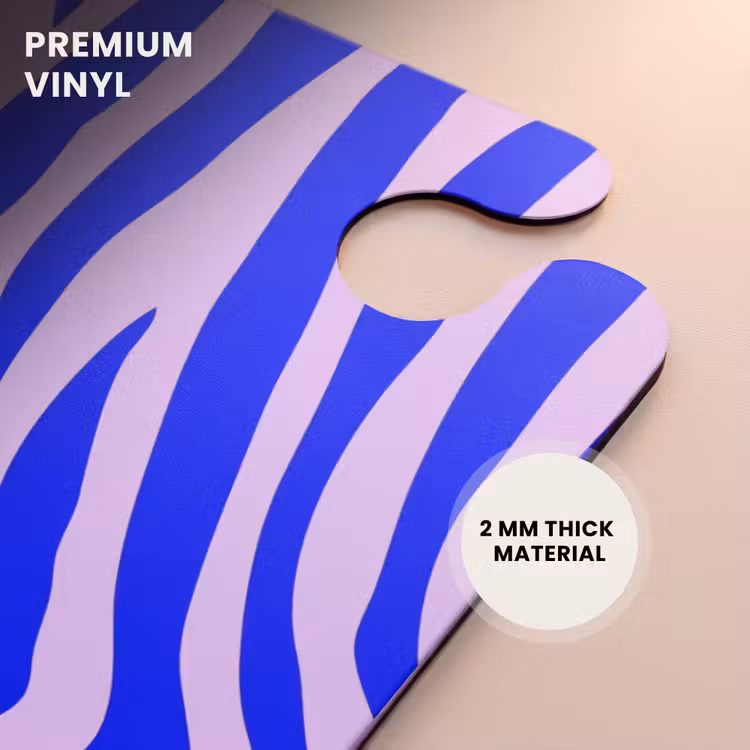 CaseSwap™ - Zebra pattern blue and lilac — 6