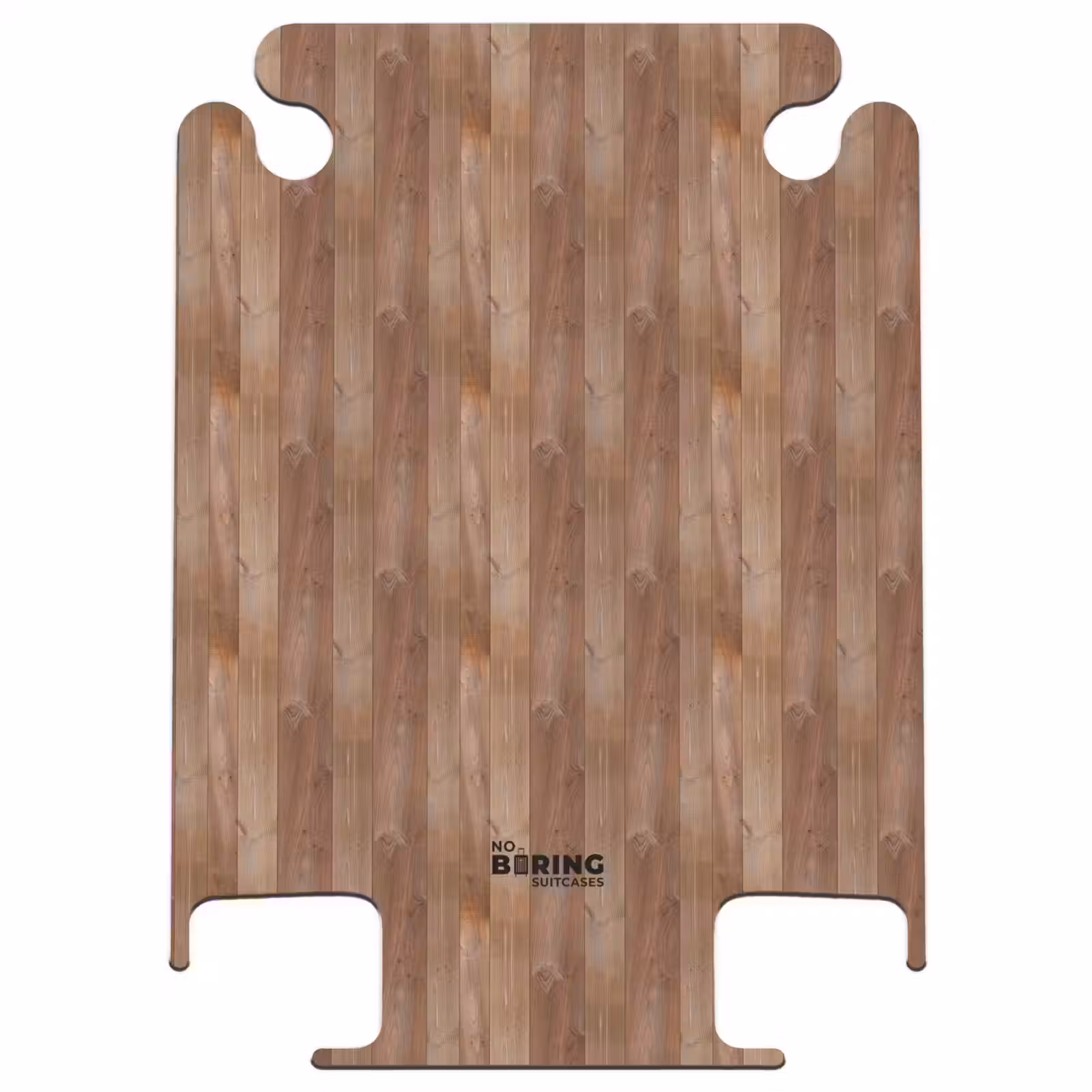 CaseSwap™ - Red brown with wood texture — 1