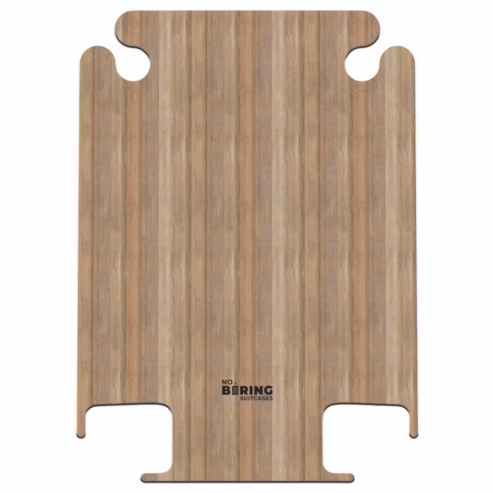 CaseSwap™ - Warm wood tone with vertical planks — 1