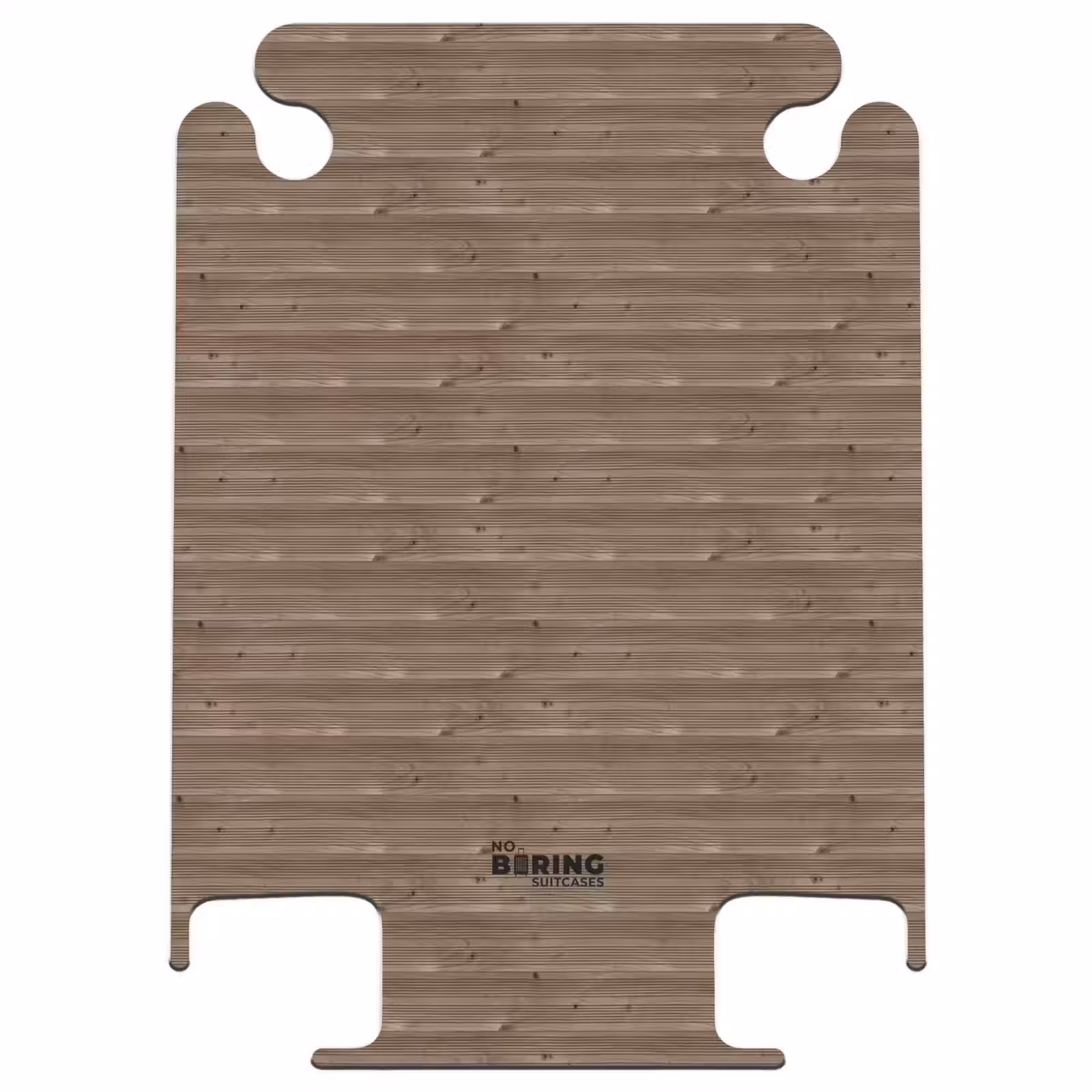 CaseSwap™ - Brown wood with fine horizontal grain — 1