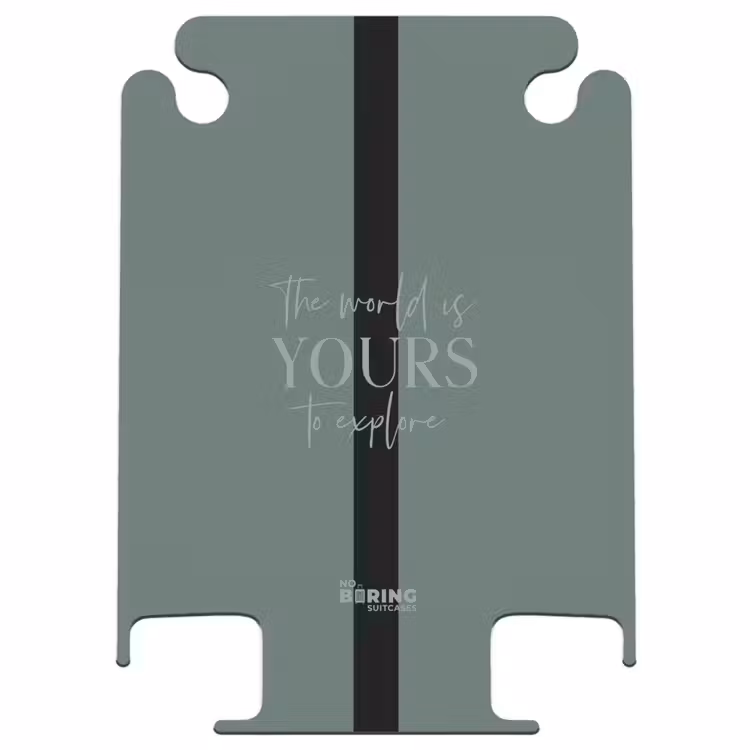 CaseSwap™ - Green background with text The world is yours to explore — 1