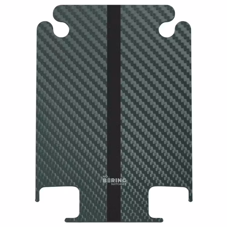 CaseSwap™ - Green carbon structure with black center stripe — 1