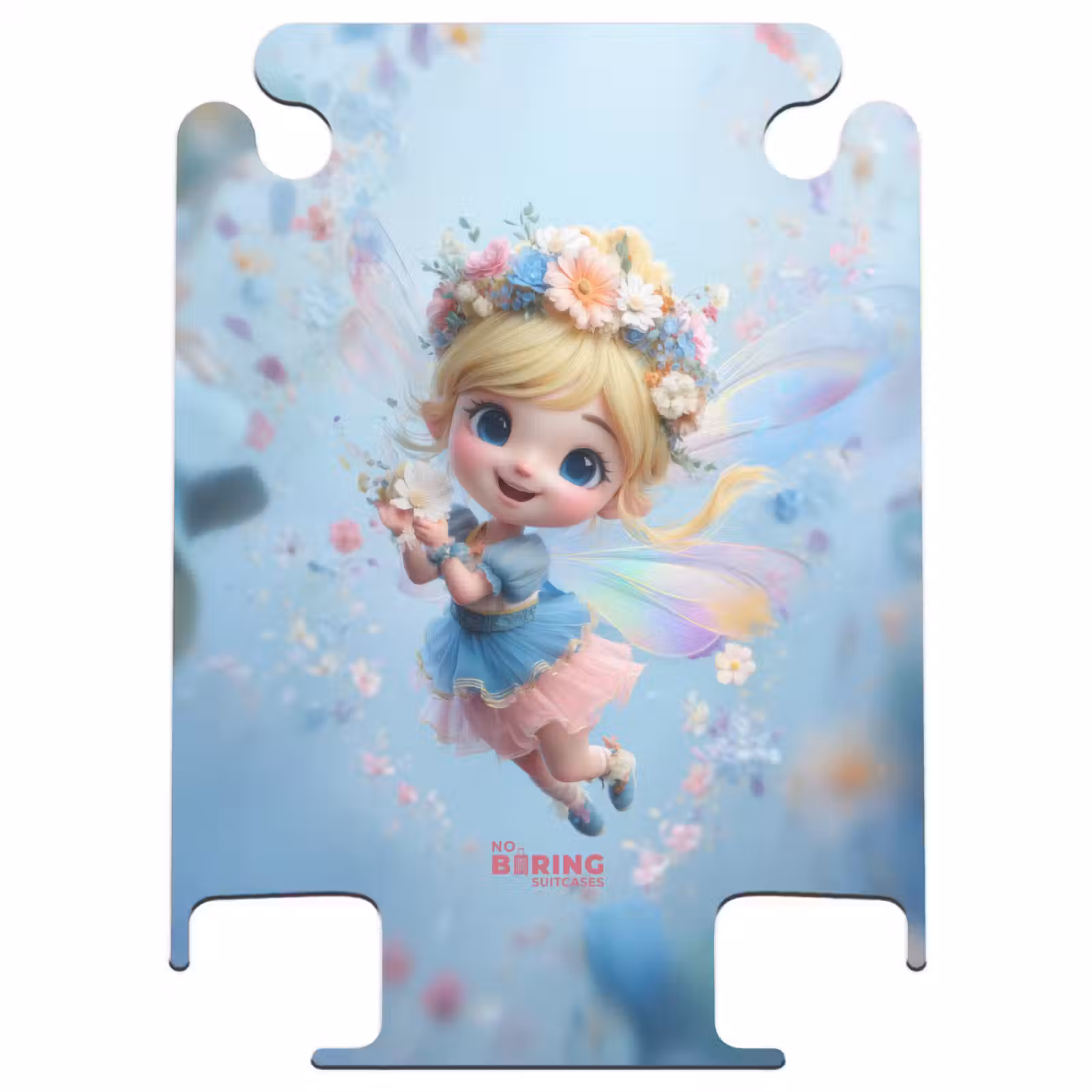 CaseSwap™ - Fairy with blue dress and floral crown — 1