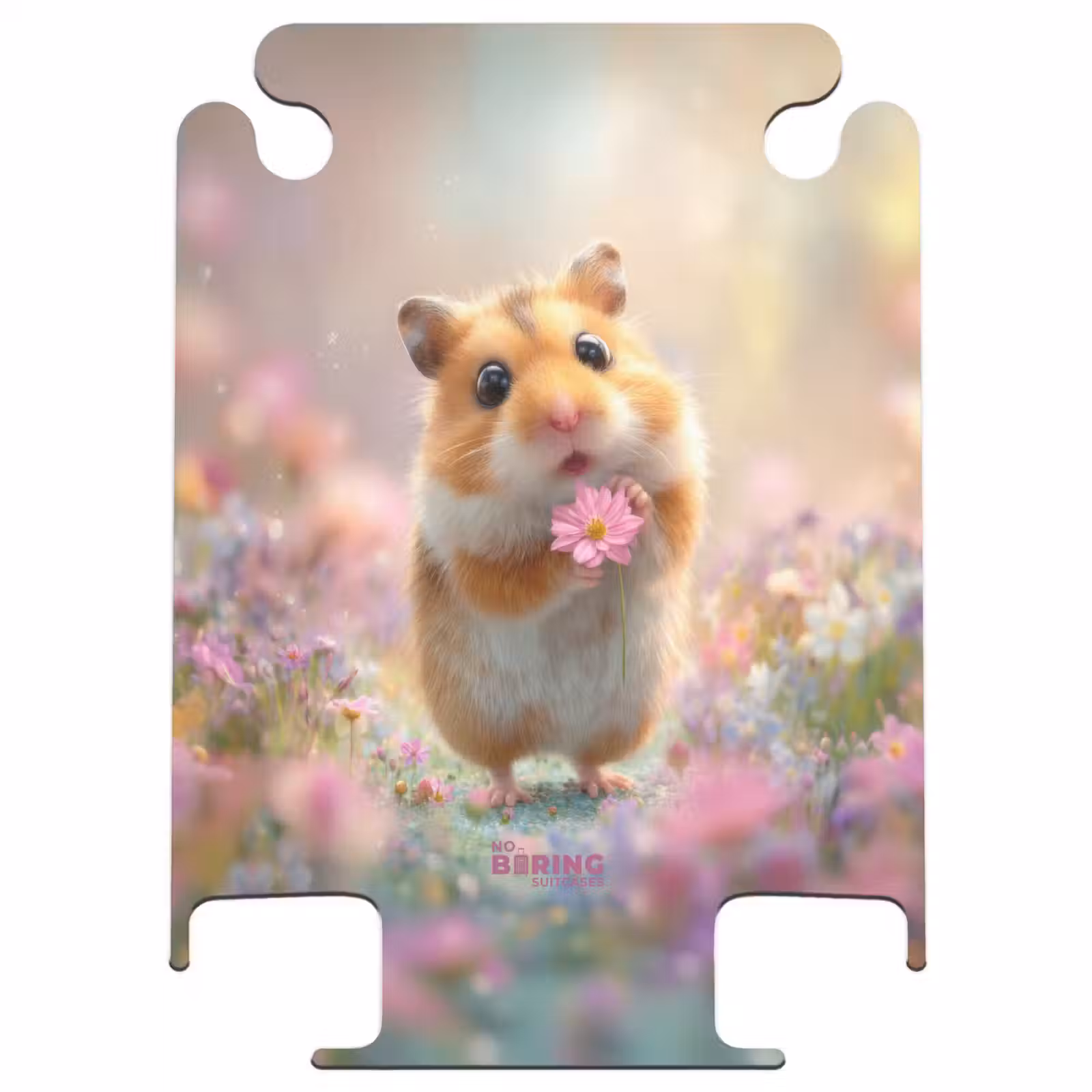 CaseSwap™ - Hamster surrounded by flowers — 1