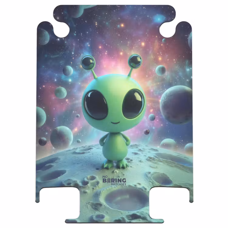 CaseSwap™ - Green alien on a planet — 1