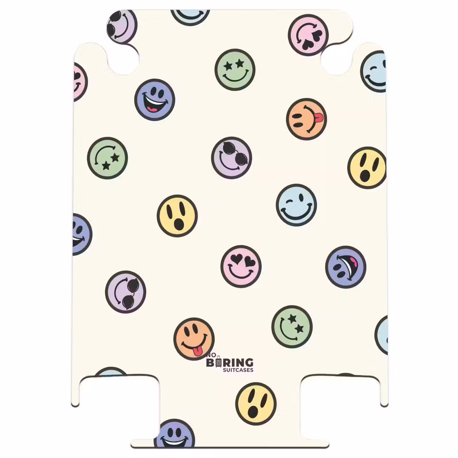 CaseSwap™ - Different smiley faces on a beige background — 1