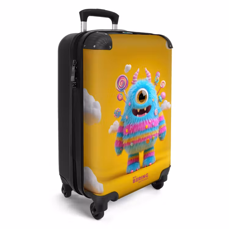 CaseSwap™ - Candy monster on a yellow background — 2