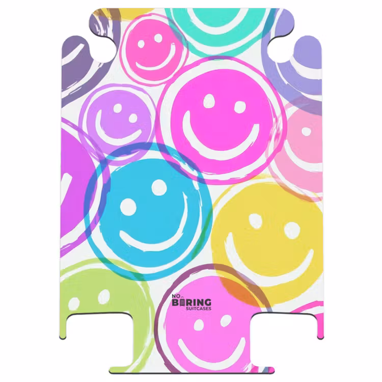 CaseSwap™ - Colored smiley faces on a white background — 1