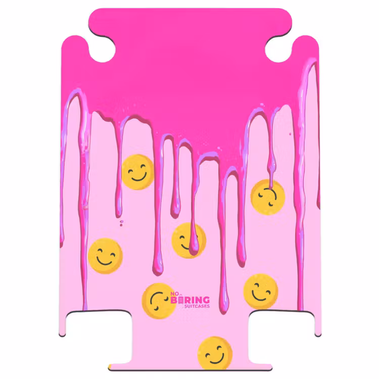 CaseSwap - Dripping pink paint over smiley faces — 1
