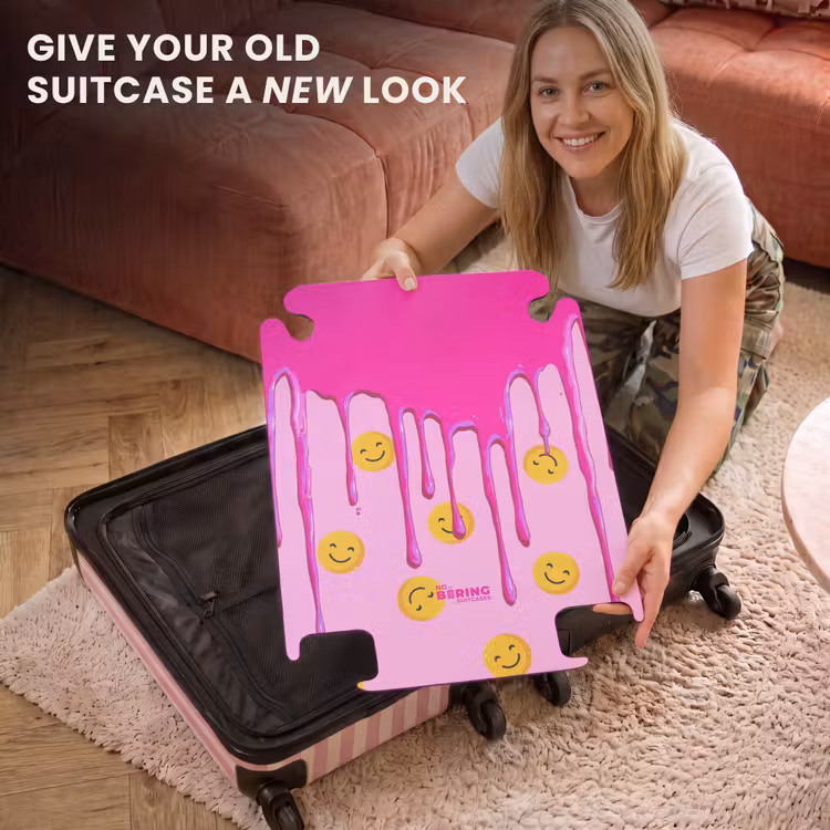 CaseSwap - Dripping pink paint over smiley faces — 3
