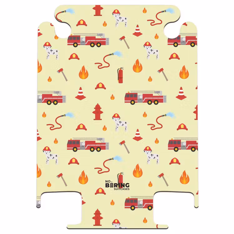 CaseSwap™ - Fire department pattern with vehicles and flames — 1