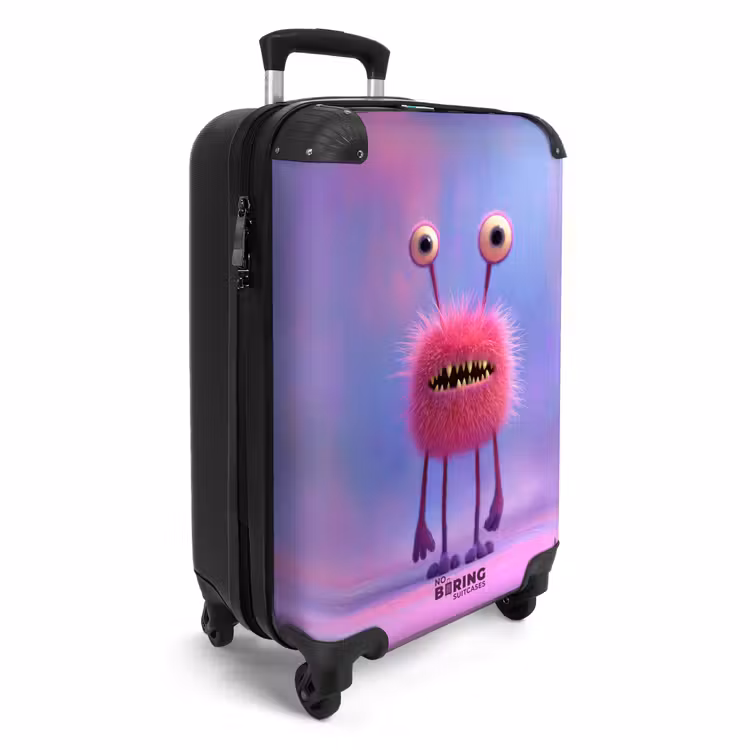 CaseSwap™ - Pink monster on a pastel background — 2