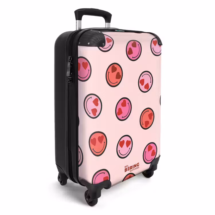 CaseSwap™ - Pink smiley faces on a pink background — 2