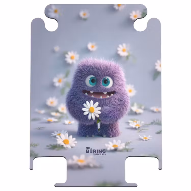 CaseSwap™ - purple monster with daisies — 1
