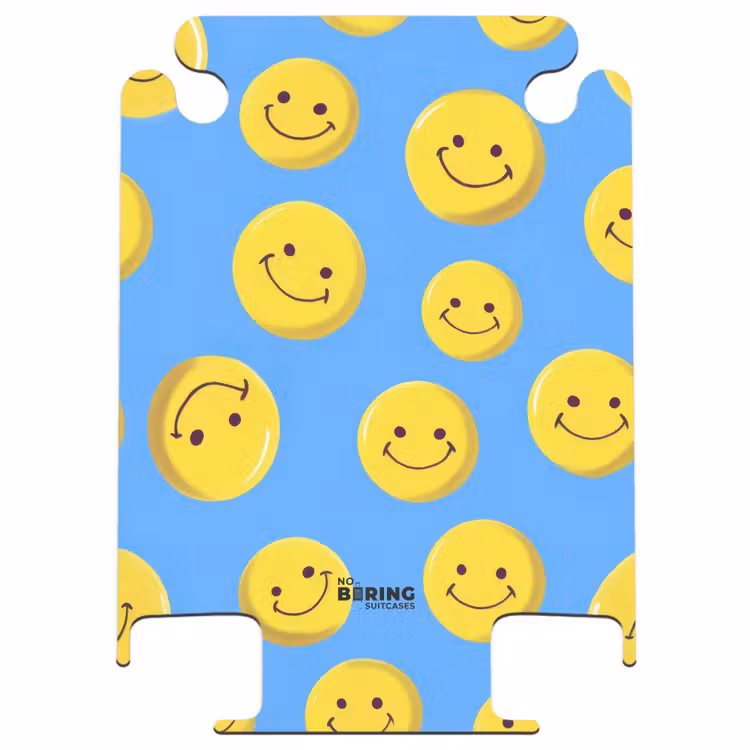 CaseSwap™ - Smiley faces on a blue background — 1