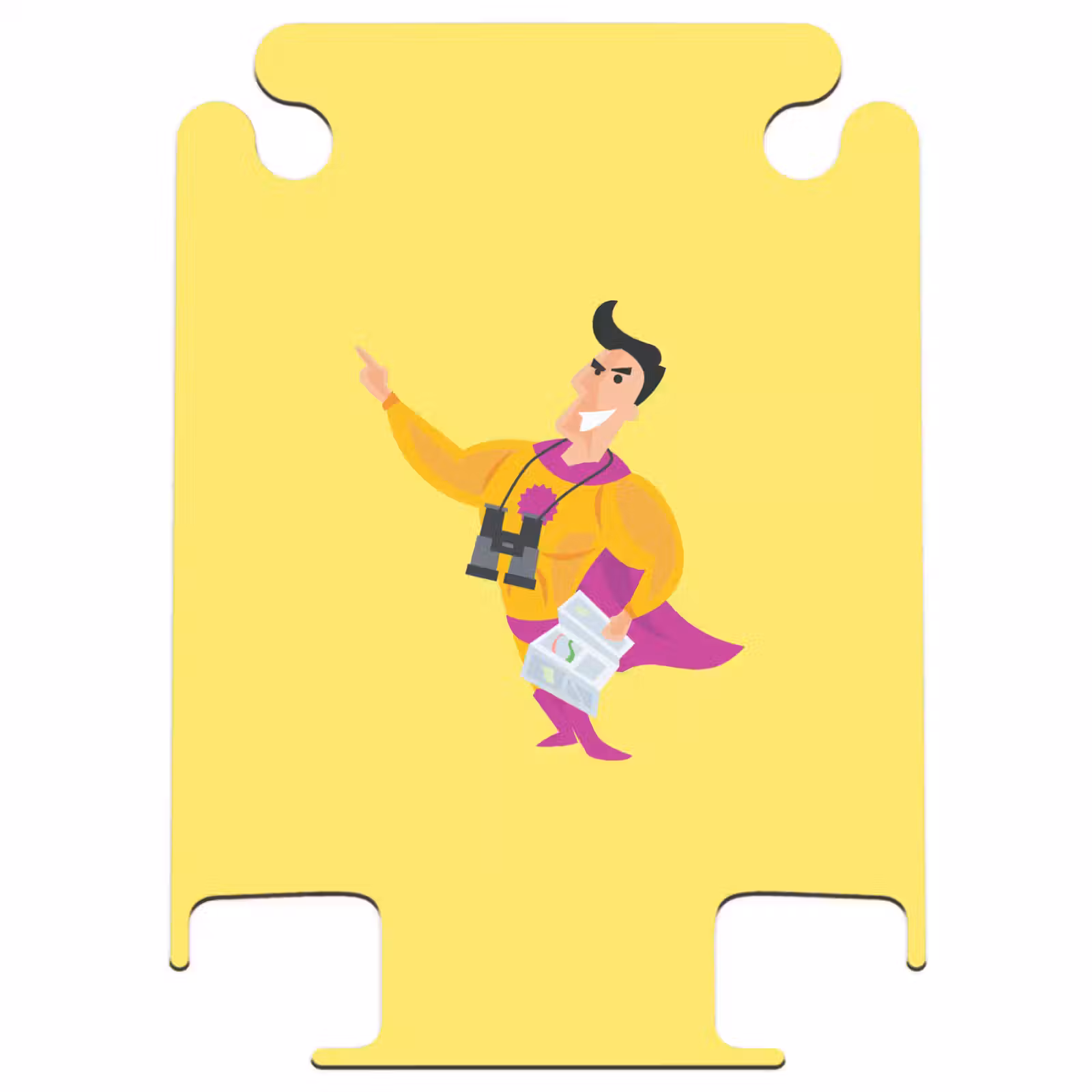 CaseSwap™ - HolidayDiscounter - Tourguide - Cartoon — 1