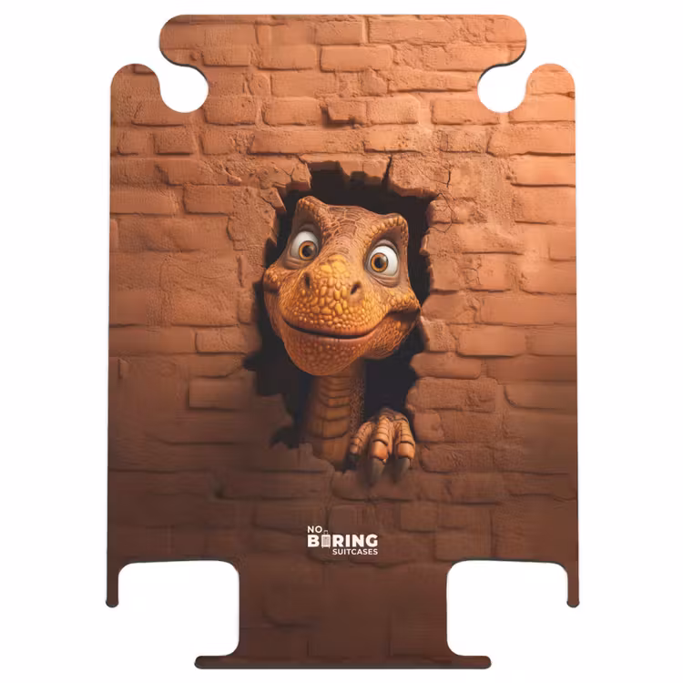 CaseSwap™ - Dino with wide smile in brick wall — 1
