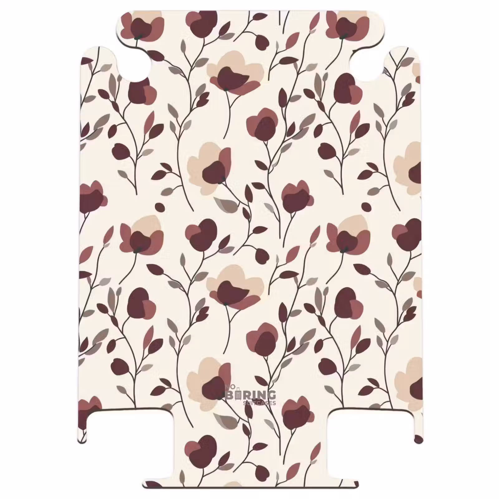 CaseSwap™ - Flowers - Botanical - Bordeaux — 1
