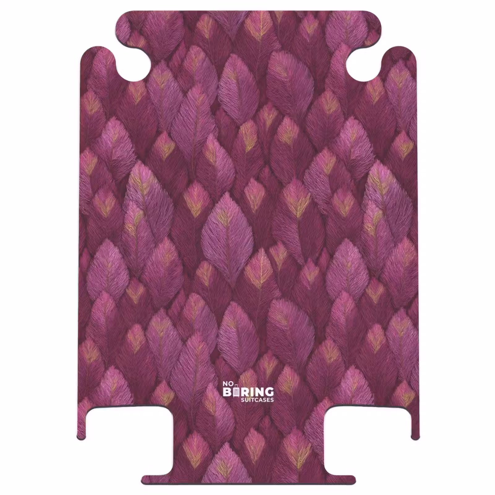 CaseSwap™ - Leaves - Pattern - Burgundy — 1