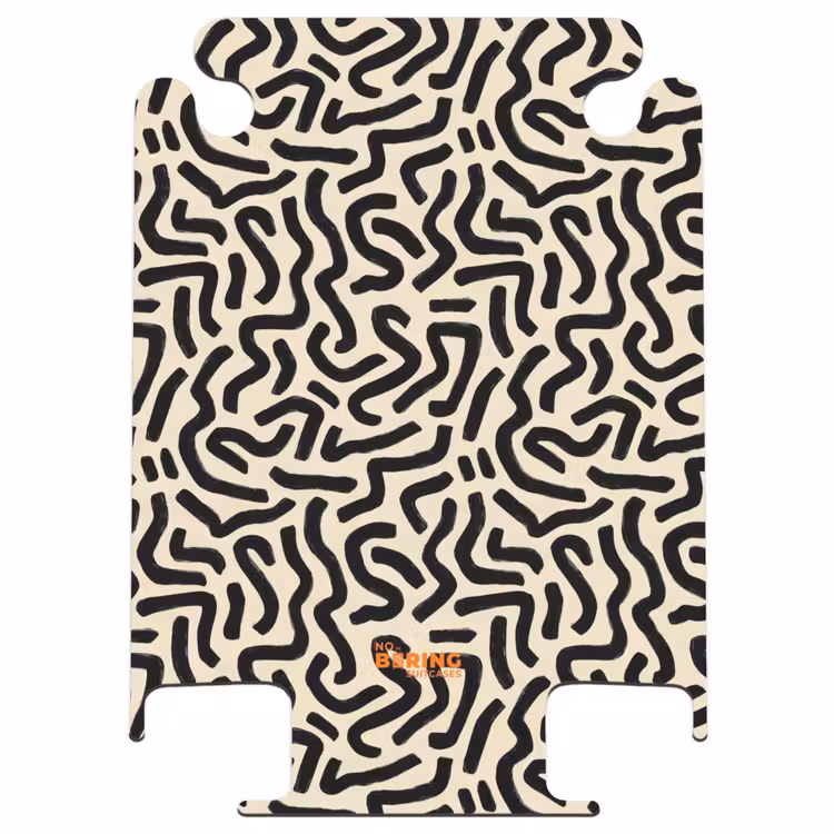 CaseSwap™ - Abstract - Lines - Black — 1