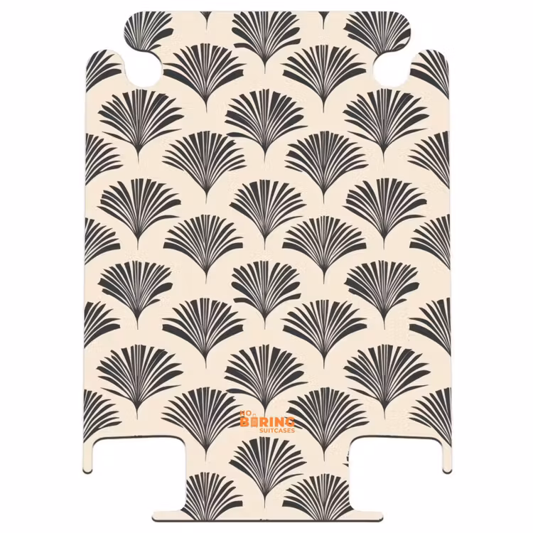 CaseSwap™ - Fans - Botanical - Black - Beige — 1