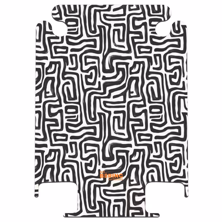 CaseSwap™ - Graphic - Lines - Black - White — 1